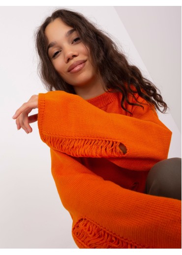 Oranžový pulóver