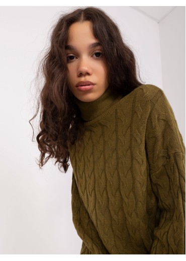 Khaki zelený rolák