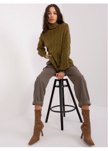 Khaki zelený rolák