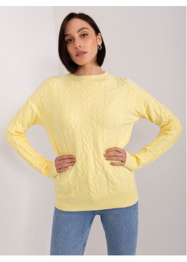 Vanilkovo žltý pulóver