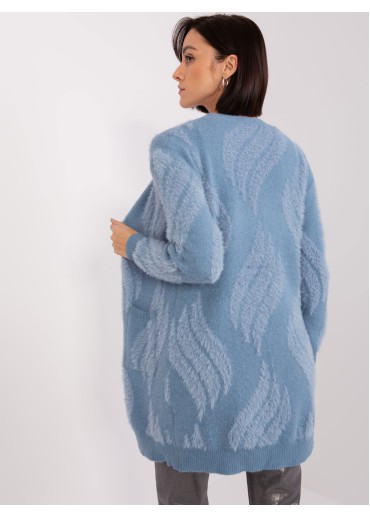 Svetlomodrý kardigán