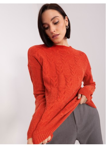 Karamelovo hnedý pulóver