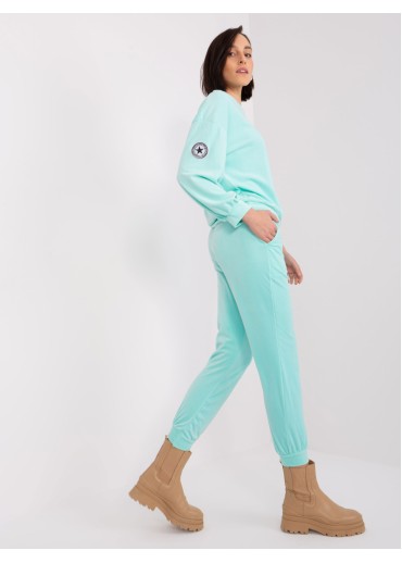 Svetlozelená tepláková súprava