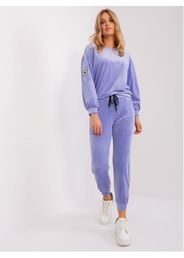 Fialová tepláková súprava