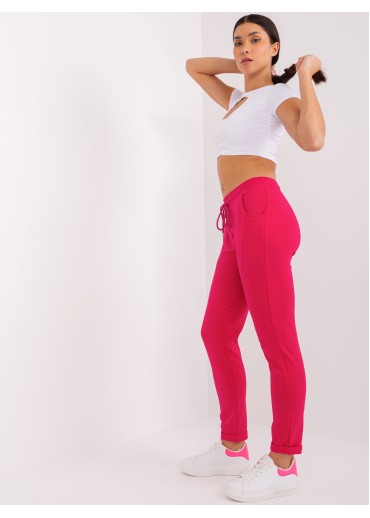 Fuchsiovo ružové tepláky