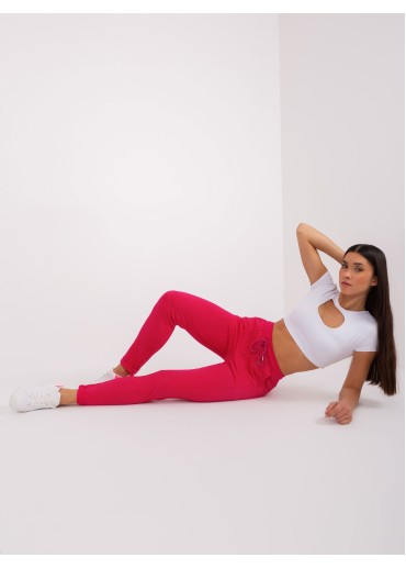 Fuchsiovo ružové tepláky