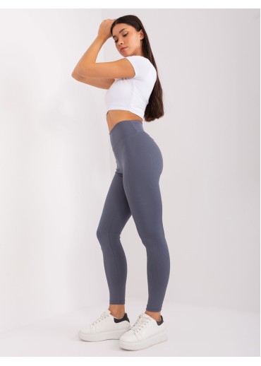 Grafitovo sivé legíny