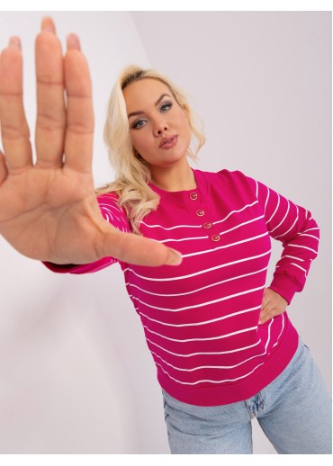 Fuchsiovo ružový pulóver