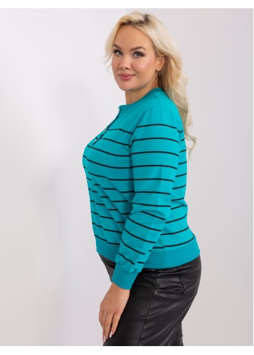 Mätovo zelený pulóver