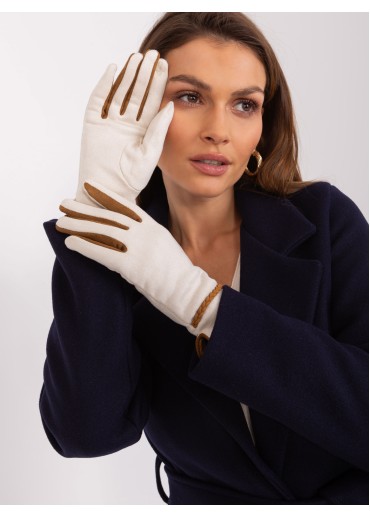 Béžovo hnedé rukavice