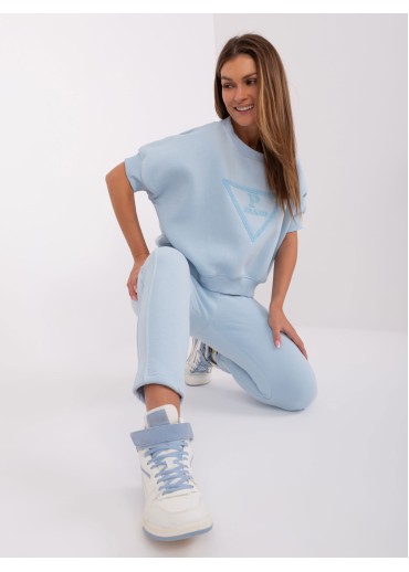 Svetlomodrý teplákový komplet