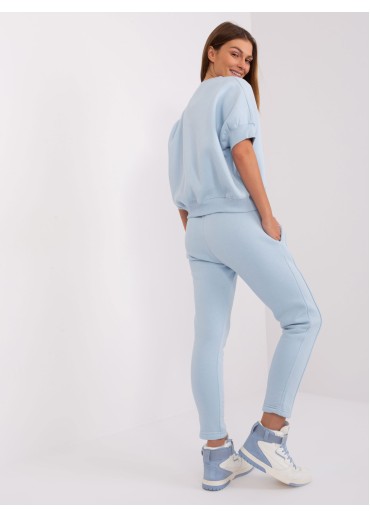 Svetlomodrý teplákový komplet