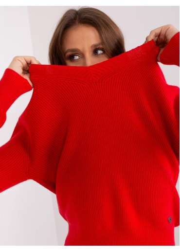 Červený pulóver