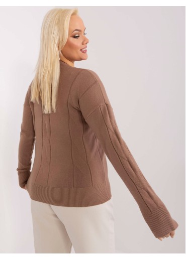 Hnedý pulóver