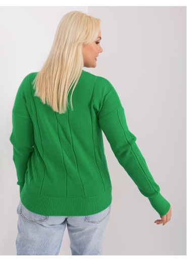 Zelený pulóver