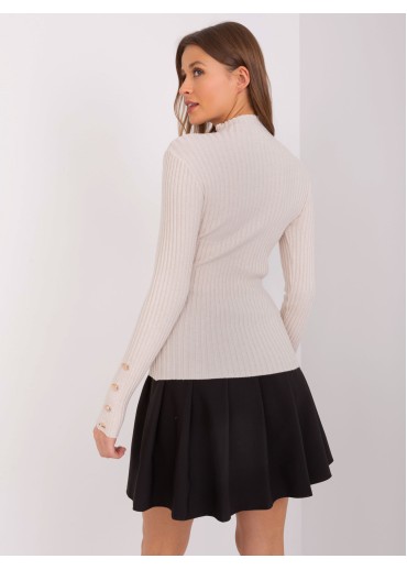 Béžovo hnedý polorolák