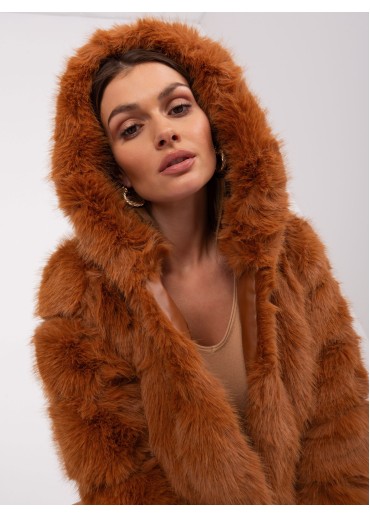 Hnedá chlpatá bunda