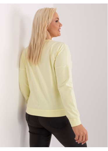 Vanilkovo žlté tričko s dlhým rukávom