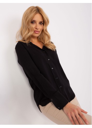 Čierna klasická košeľa