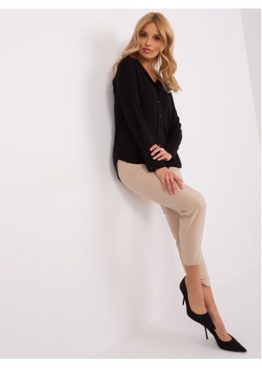 Čierna klasická košeľa