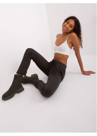 Khaki zelené tepláky