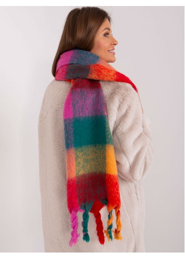 Tmavozelený hebký šál