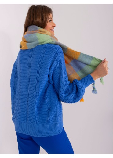 Oranžový hebký šál