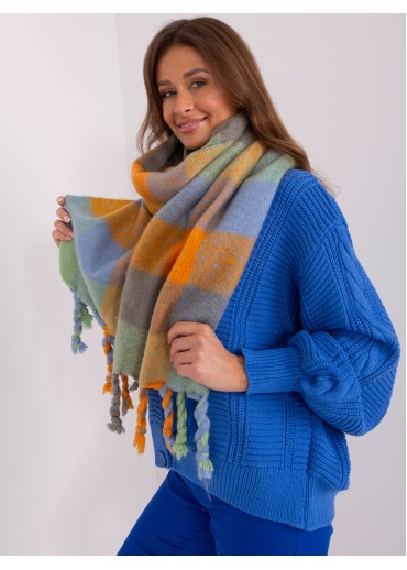 Oranžový hebký šál