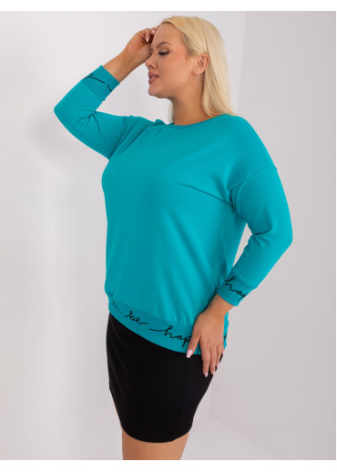 Mätovo zelená mikina