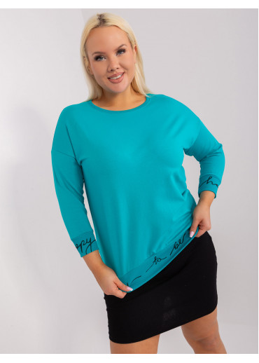 Mätovo zelená mikina