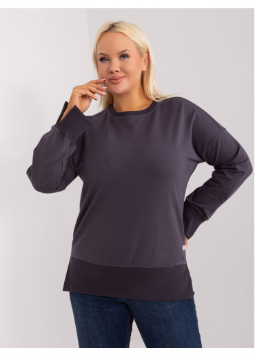 Grafitovo sivé tričko