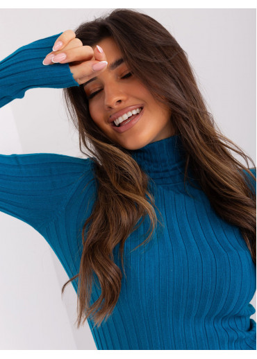 Azúrovo modrý rolák