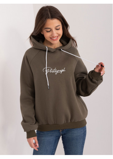 Tmavosivá mikina s kapucňou