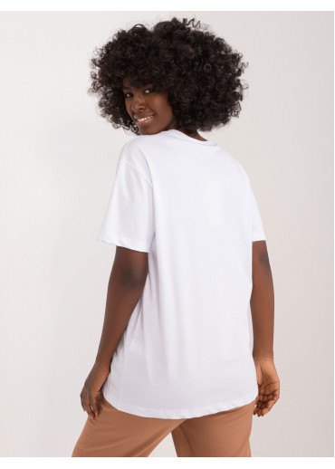 Biele tričko s potlačou