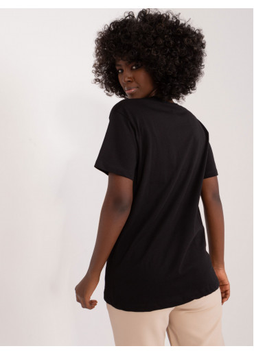 Čierne tričko s potlačou