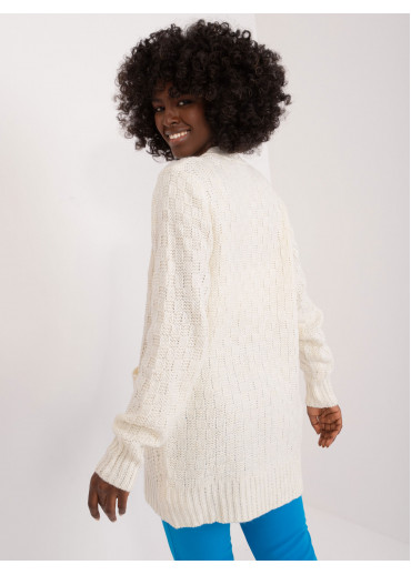 Smotanovo biely kardigán