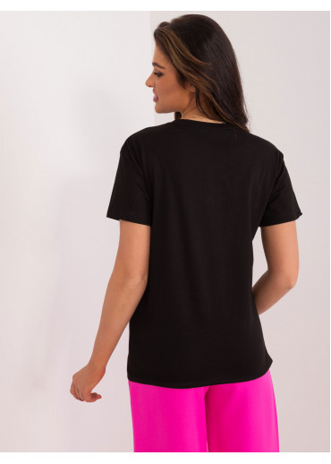 Čierne tričko s potlačou