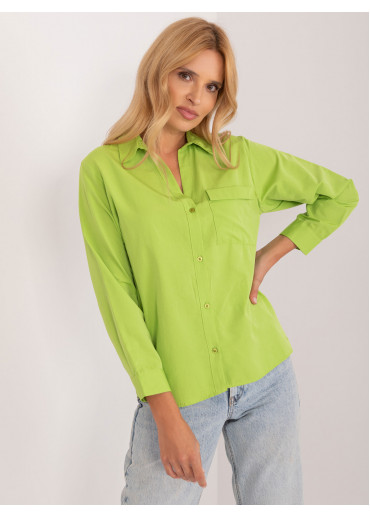 Limetkovo zelená košeľa