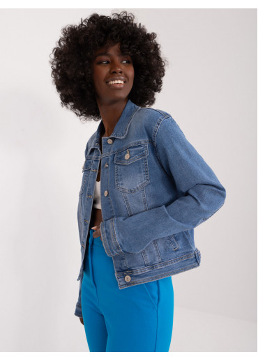 Svetlomodrá džínsová bunda