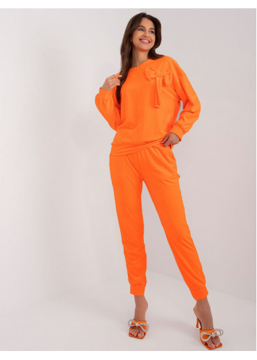 Oranžová tepláková súprava