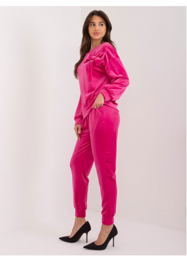 Fuchsiovo ružová tepláková súprava