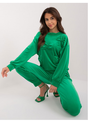 Zelená tepláková súprava