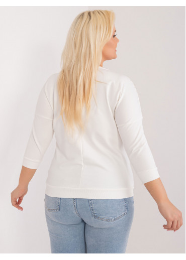 Smotanovo biele tričko s potlačou