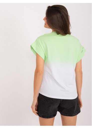 Zelené tričko s potlačou