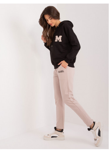 Čierna tepláková súprava