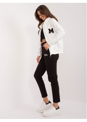 Smotanovo biela tepláková súprava