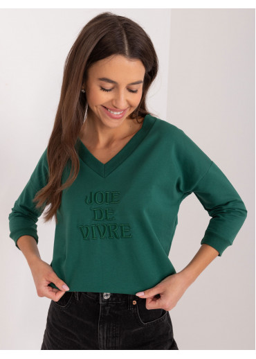 Tmavozelené tričko