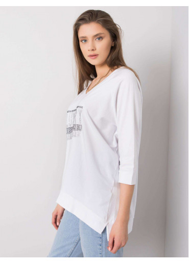 Biele dámske tričko