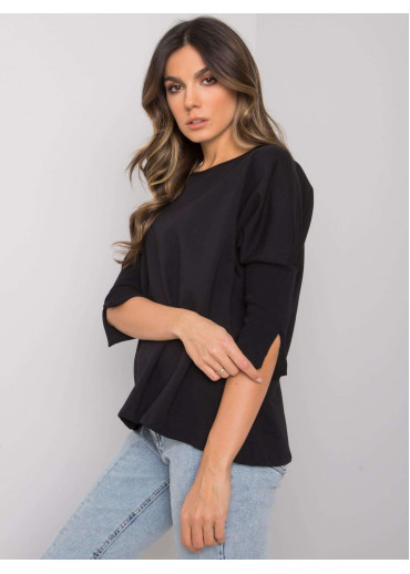Čierne dámske tričko