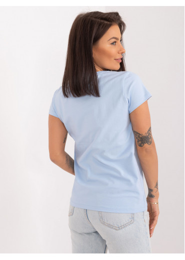 Svetlomodré dámske tričko